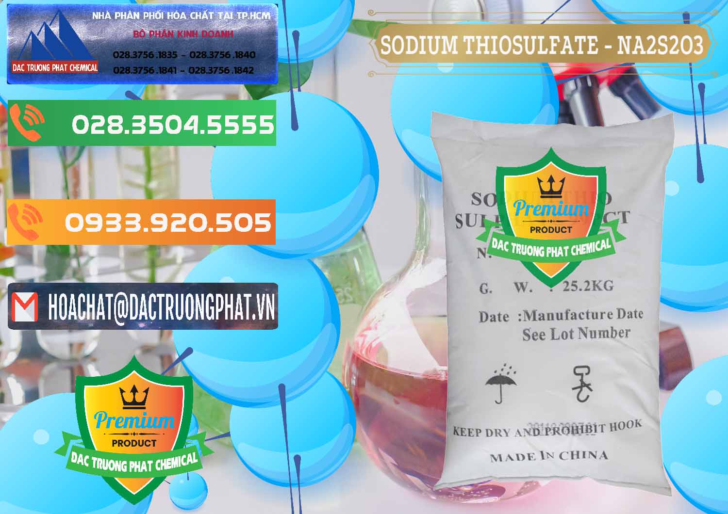 Công ty chuyên kinh doanh và bán Sodium Thiosulfate - NA2S2O3 Trung Quốc China - 0151 - Đơn vị chuyên kinh doanh và cung cấp hóa chất tại TP.HCM - hoachatxulynuoc.com.vn
