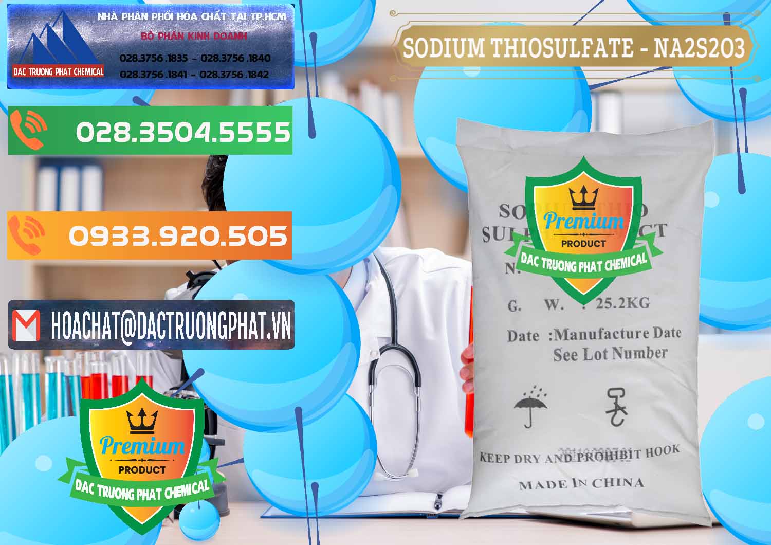 Đơn vị chuyên bán và cung cấp Sodium Thiosulfate - NA2S2O3 Trung Quốc China - 0151 - Công ty chuyên nhập khẩu ( phân phối ) hóa chất tại TP.HCM - hoachatxulynuoc.com.vn