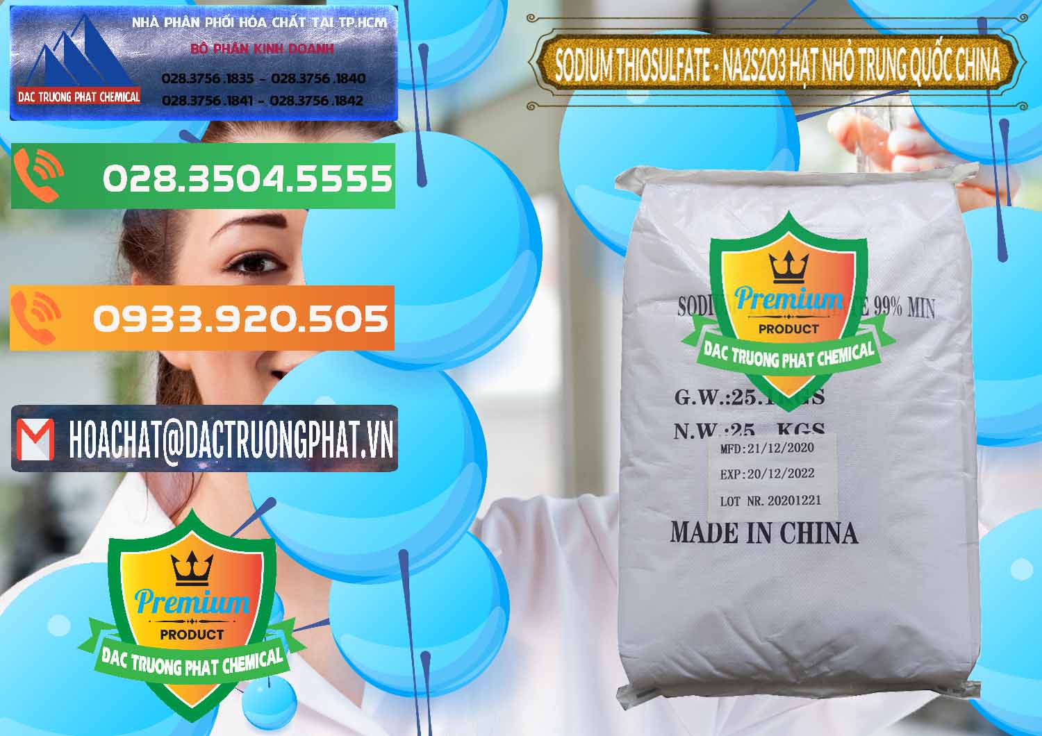 Đơn vị bán _ cung cấp Sodium Thiosulfate - NA2S2O3 Hạt Nhỏ Trung Quốc China - 0204 - Nơi phân phối ( kinh doanh ) hóa chất tại TP.HCM - hoachatxulynuoc.com.vn