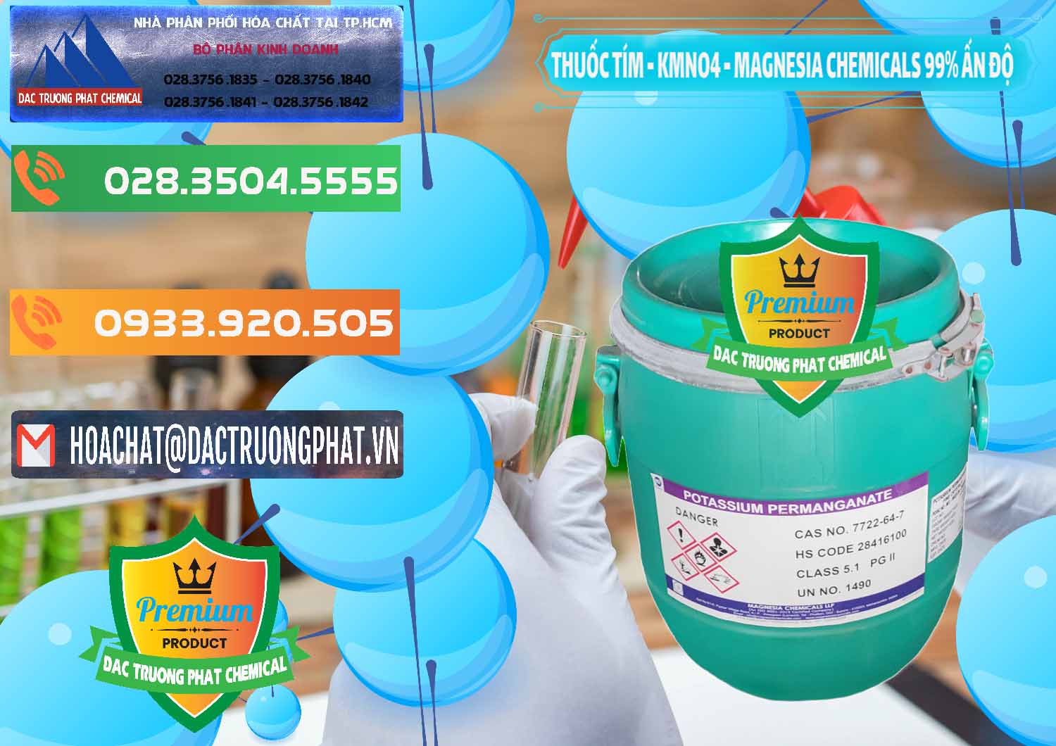 Nơi chuyên bán & cung ứng Thuốc Tím - KMNO4 Magnesia Chemicals 99% Ấn Độ India - 0251 - Cty chuyên nhập khẩu _ cung cấp hóa chất tại TP.HCM - hoachatxulynuoc.com.vn