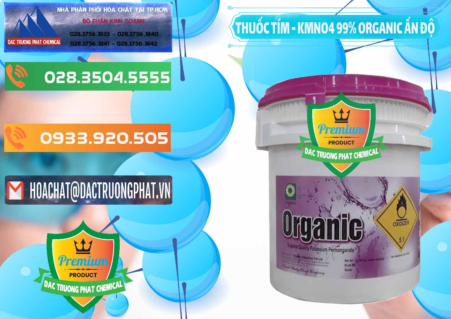 Cty cung cấp & bán Thuốc Tím - KMNO4 99% Organic Ấn Độ India - 0216 - Nơi cung cấp _ bán hóa chất tại TP.HCM - hoachatxulynuoc.com.vn