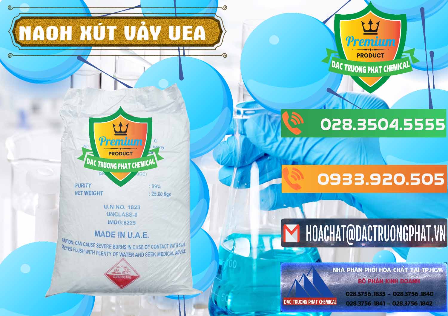 Chuyên cung ứng _ bán Xút Vảy - NaOH Vảy UAE Iran - 0432 - Đơn vị chuyên cung ứng - phân phối hóa chất tại TP.HCM - hoachatxulynuoc.com.vn