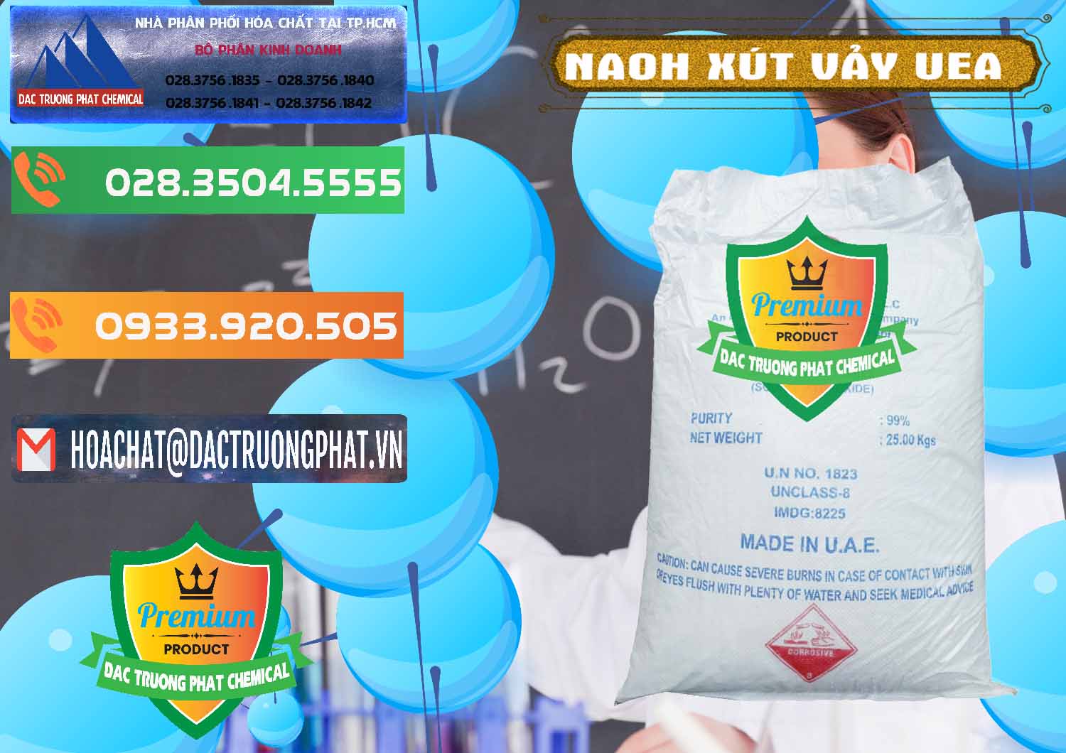 Đơn vị bán và cung cấp Xút Vảy - NaOH Vảy UAE Iran - 0432 - Chuyên phân phối _ cung cấp hóa chất tại TP.HCM - hoachatxulynuoc.com.vn