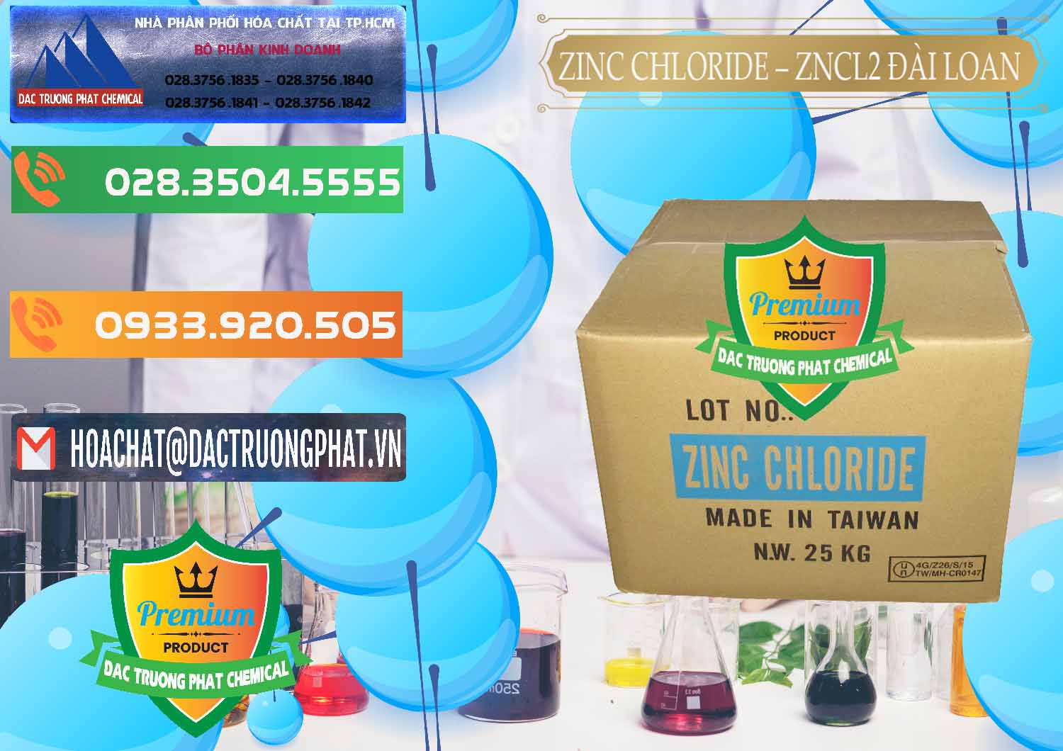 Đơn vị bán _ cung ứng Zinc Chloride - ZNCL2 96% Đài Loan Taiwan - 0178 - Nơi chuyên phân phối và bán hóa chất tại TP.HCM - hoachatxulynuoc.com.vn