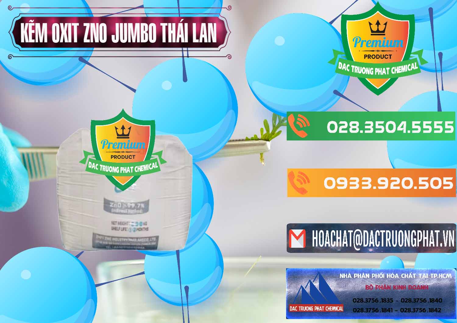 Cty bán - cung ứng Zinc Oxide - Bột Kẽm Oxit ZNO Jumbo Bành Thái Lan Thailand - 0370 - Cty bán _ cung cấp hóa chất tại TP.HCM - hoachatxulynuoc.com.vn