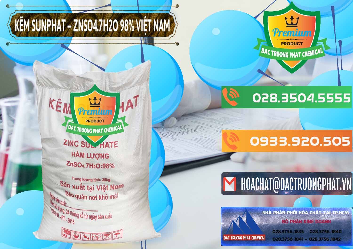 Công ty chuyên kinh doanh _ cung cấp Kẽm Sunfat – ZNSO4.7H2O Việt Nam - 0189 - Cty chuyên cung cấp _ bán hóa chất tại TP.HCM - hoachatxulynuoc.com.vn