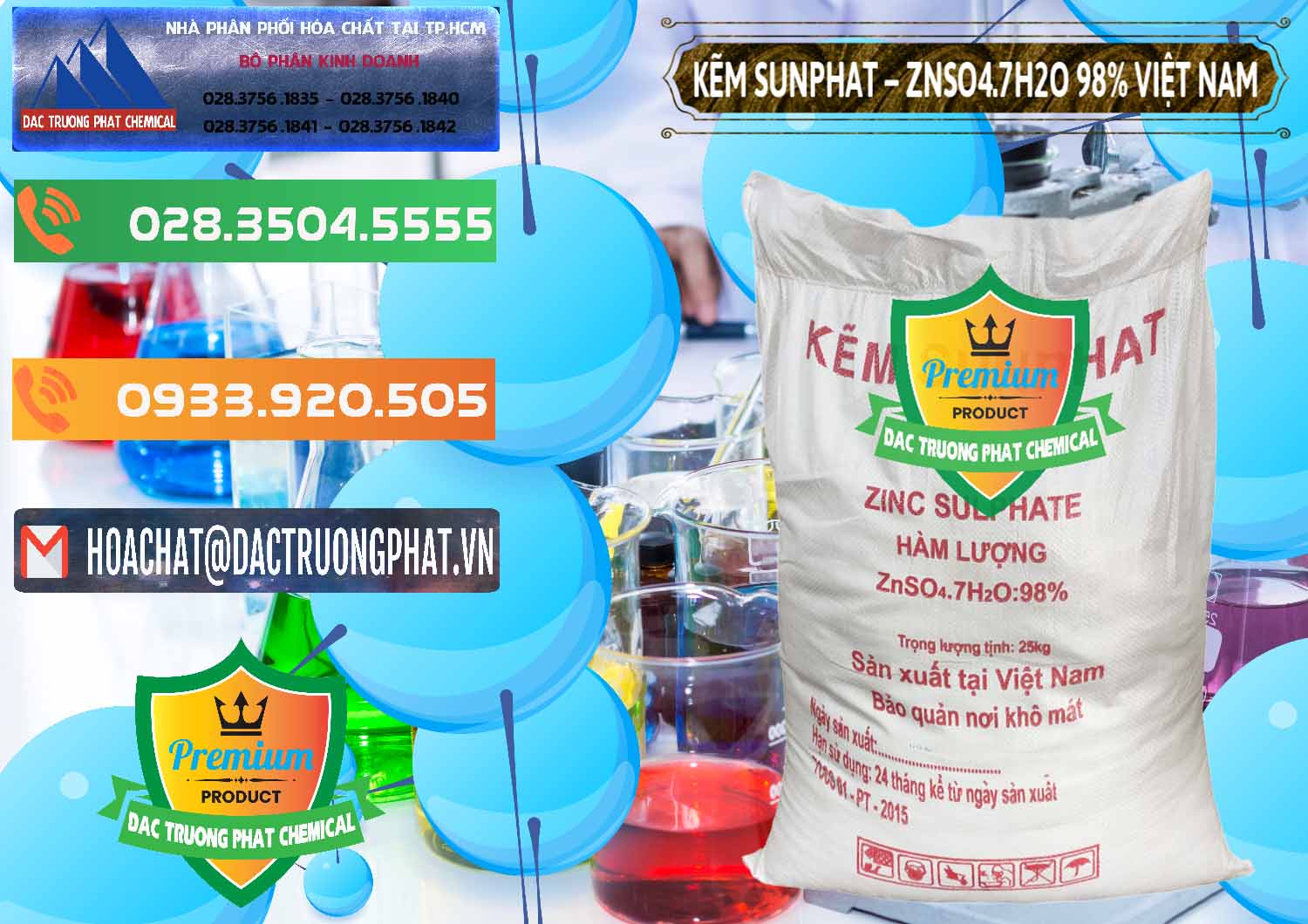 Nơi chuyên bán & cung cấp Kẽm Sunfat – ZNSO4.7H2O Việt Nam - 0189 - Chuyên cung ứng _ bán hóa chất tại TP.HCM - hoachatxulynuoc.com.vn