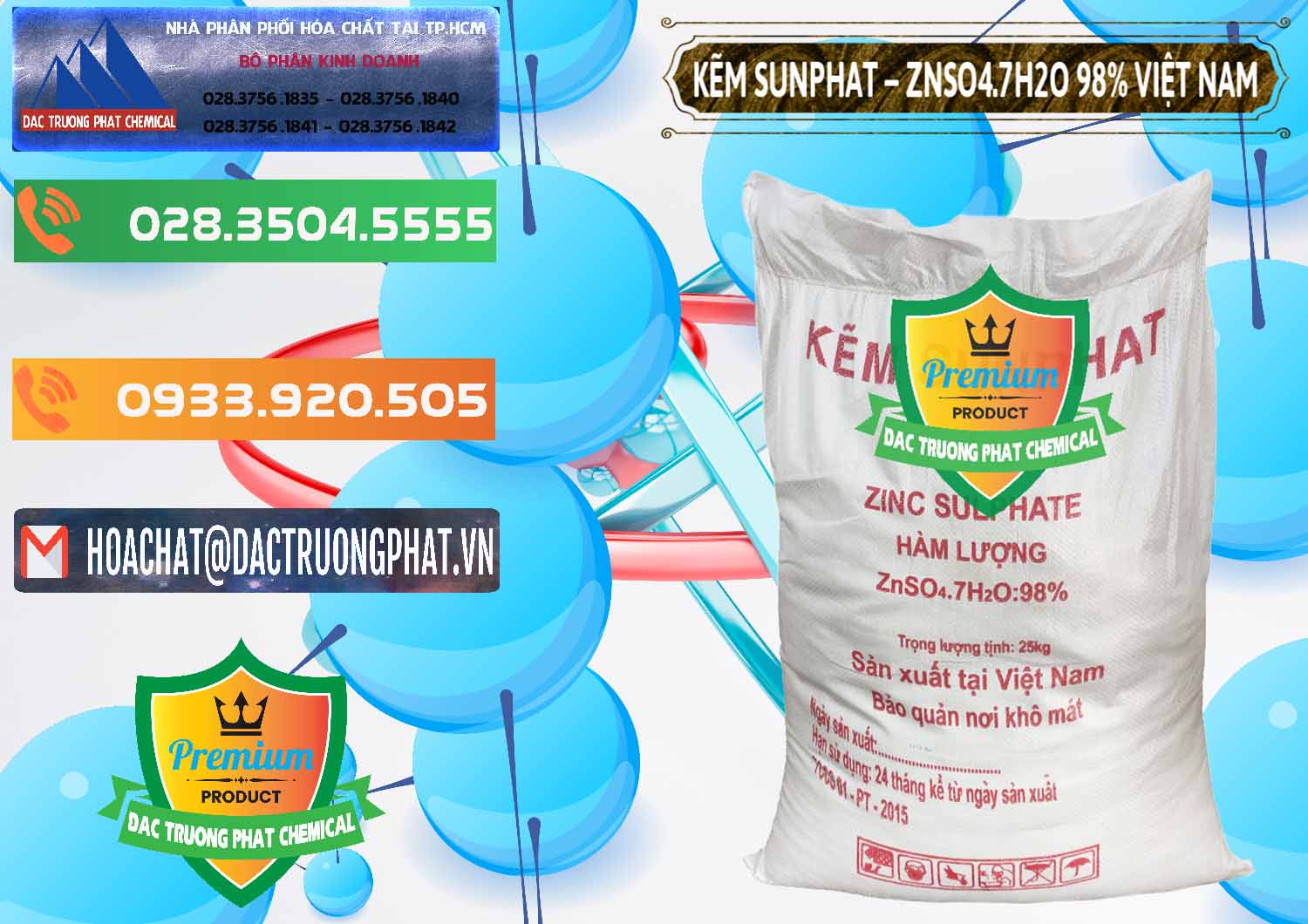 Chuyên kinh doanh _ cung cấp Kẽm Sunfat – ZNSO4.7H2O Việt Nam - 0189 - Nhà cung ứng - bán hóa chất tại TP.HCM - hoachatxulynuoc.com.vn