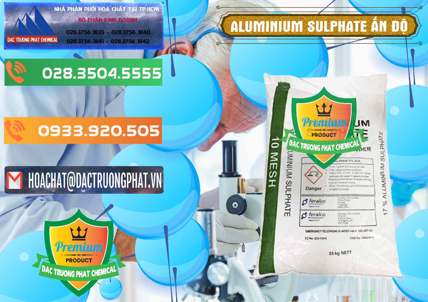 Công ty chuyên bán ( phân phối ) Phèn Nhôm - Al2(SO4)3 17% Ấn Độ India - 0463 - Chuyên phân phối & cung cấp hóa chất tại TP.HCM - hoachatxulynuoc.com.vn