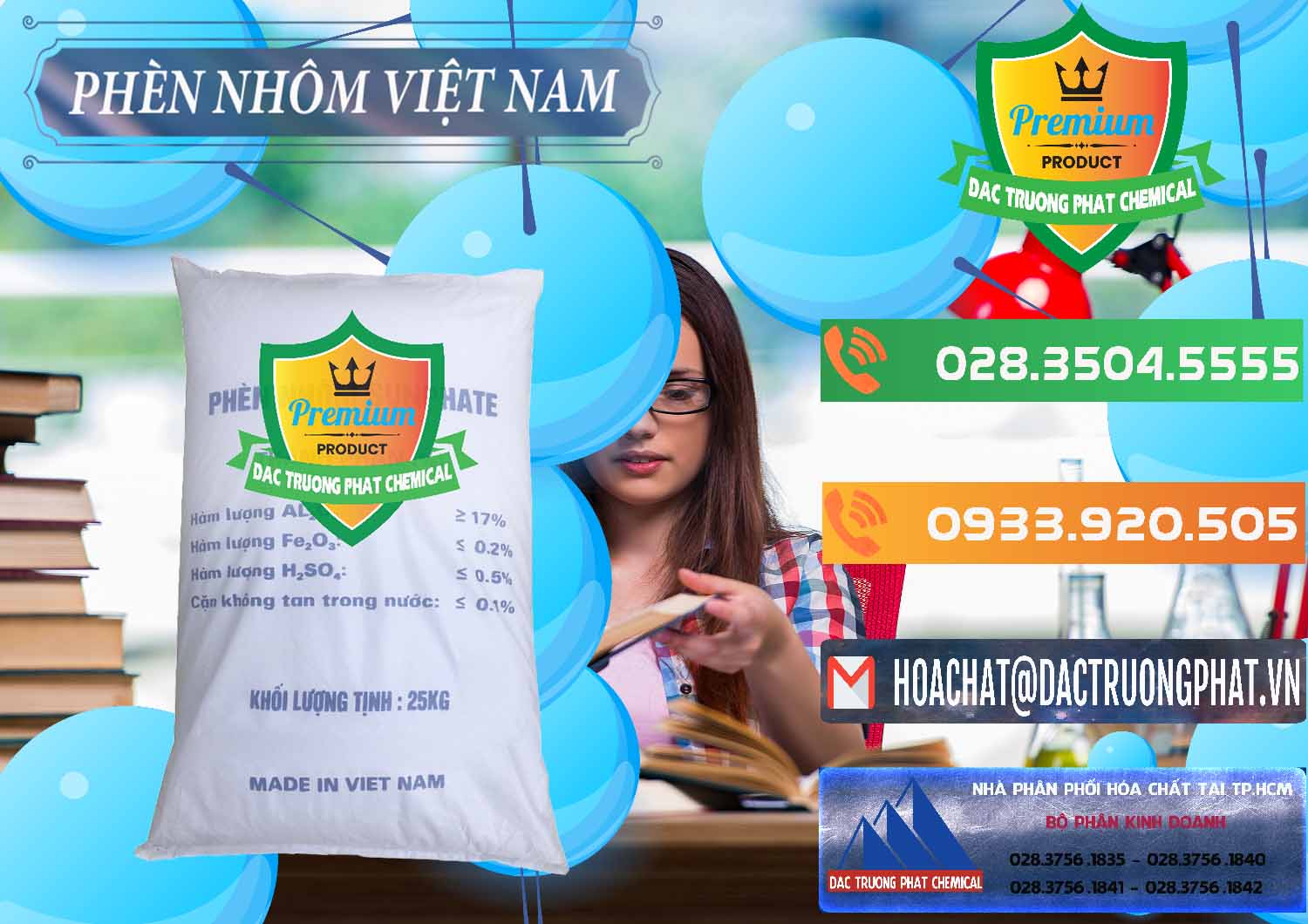 Nhà cung ứng ( bán ) Phèn Nhôm - Al2(SO4)3 17% Việt Nam - 0465 - Công ty chuyên cung cấp ( kinh doanh ) hóa chất tại TP.HCM - hoachatxulynuoc.com.vn