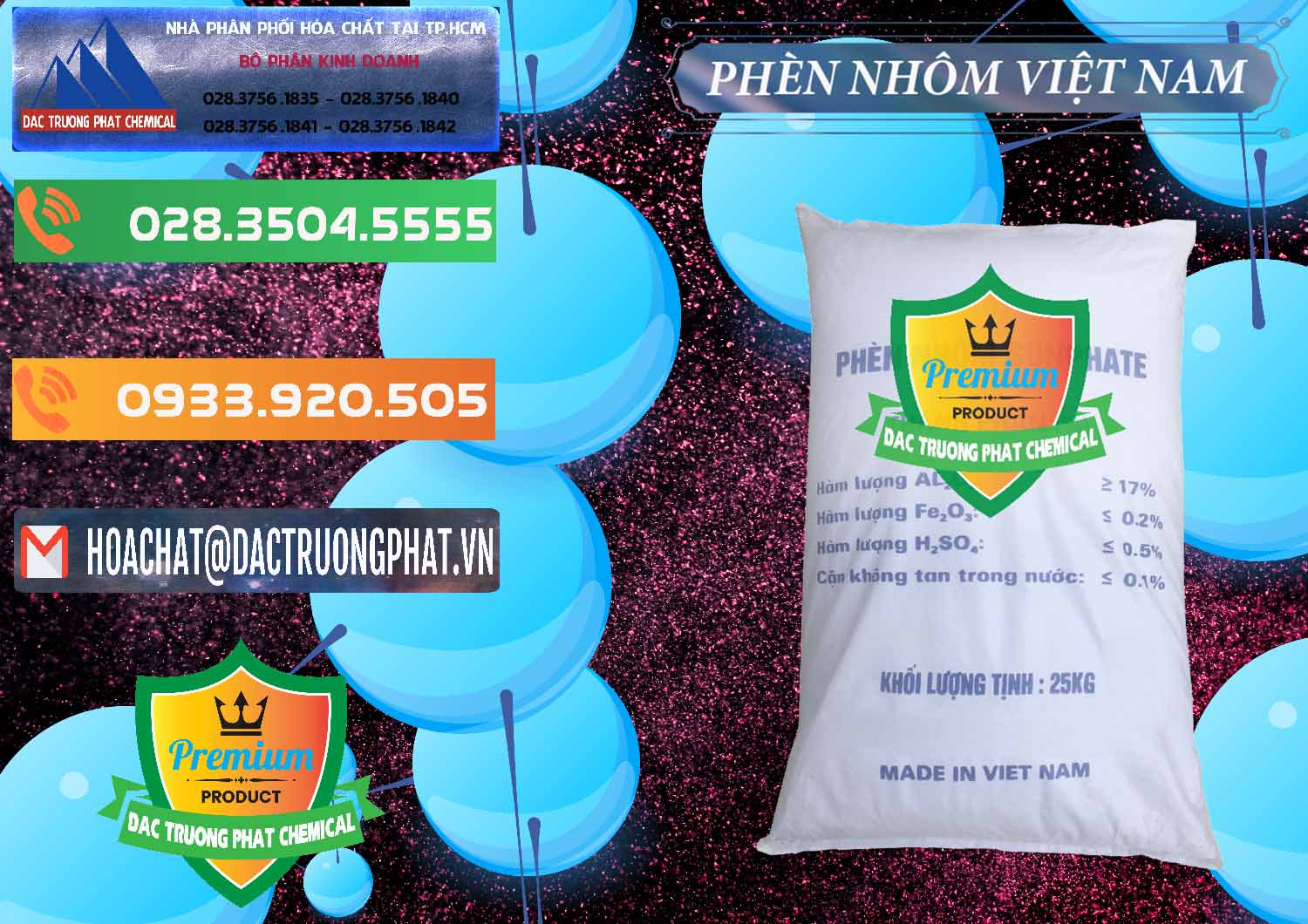 Đơn vị phân phối - cung cấp Phèn Nhôm - Al2(SO4)3 17% Việt Nam - 0465 - Nhà phân phối _ cung cấp hóa chất tại TP.HCM - hoachatxulynuoc.com.vn