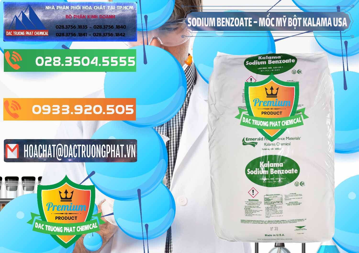 Cty cung ứng - bán Sodium Benzoate - Mốc Bột Kalama Food Grade Mỹ Usa - 0136 - Nơi bán _ cung cấp hóa chất tại TP.HCM - hoachatxulynuoc.com.vn